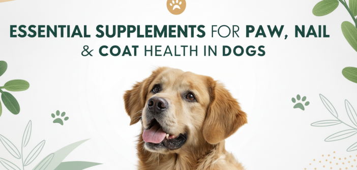 Essential Supplements for Paw, Nail & Coat Health in Dogs
